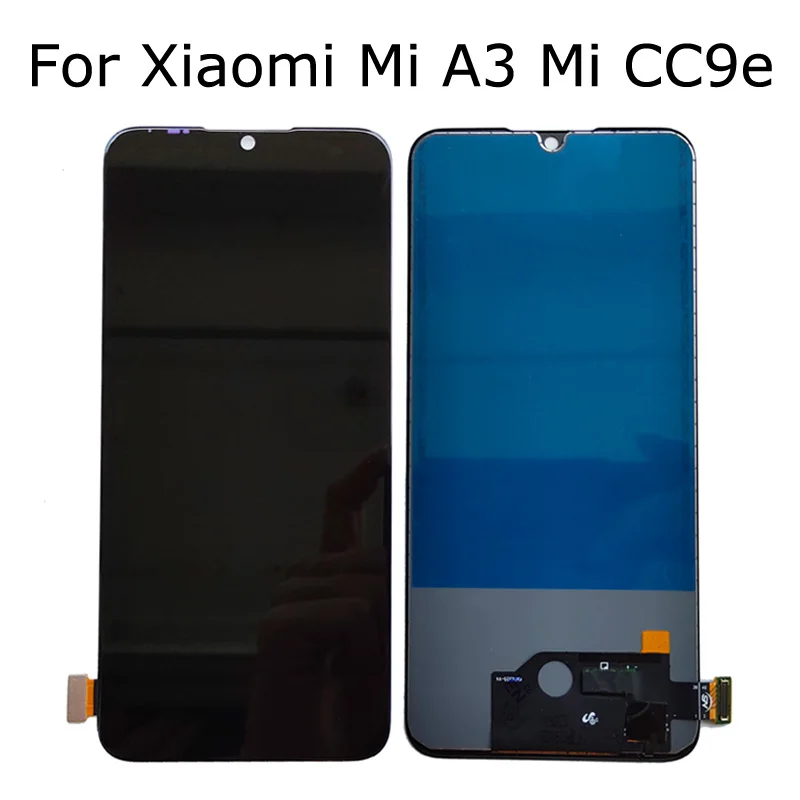 ЖК дисплей TFT для Xiaomi Mi A3 CC9e с сенсорной панелью и дигитайзером в сборе MiA3 замена