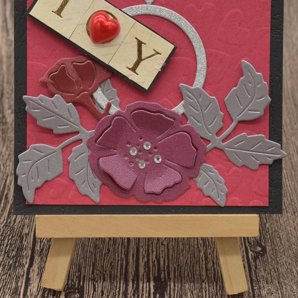 Металлические режущие штампы в форме сердца для скрапбукинга карты альбома