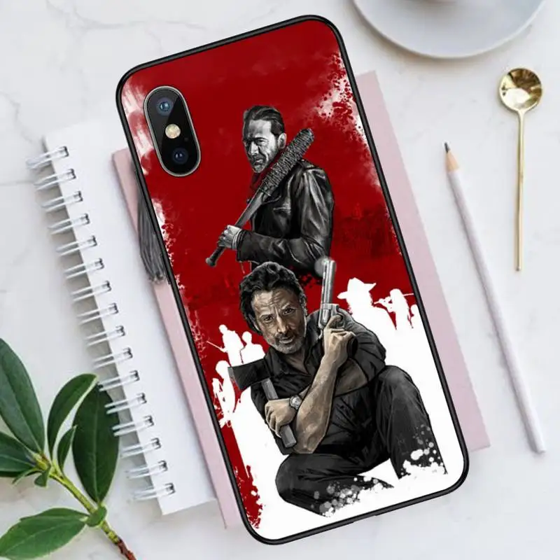 

TV series American the walking dead Phone Case for iPhone 11 12 mini pro XS MAX 8 7 6 6S Plus X 5S SE 2020 XR Luxury shell funda