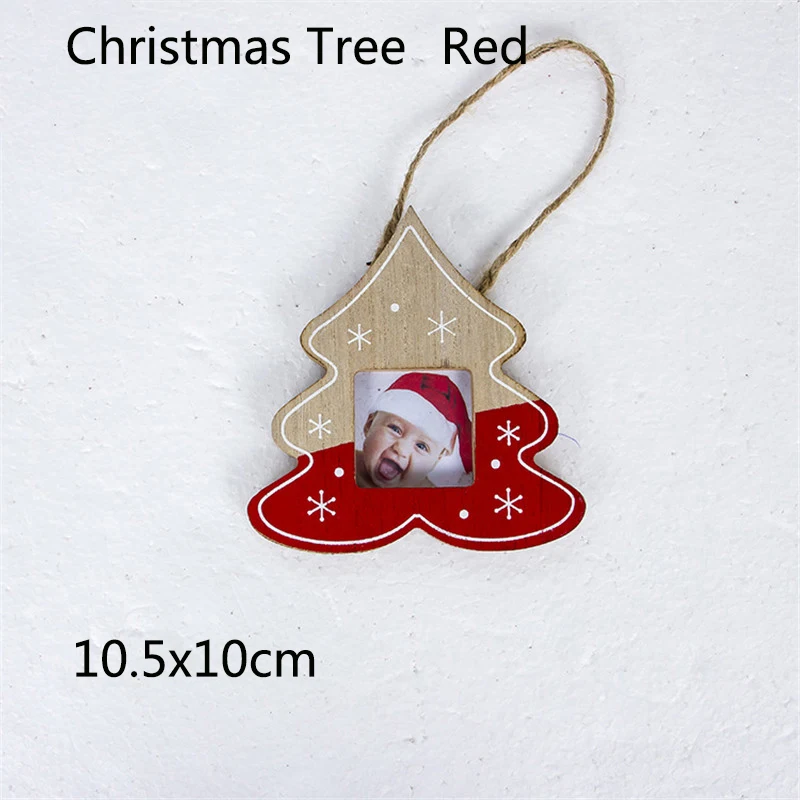 Креативная Новогодняя фоторамка подвесная Елочная игрушка висячие украшения