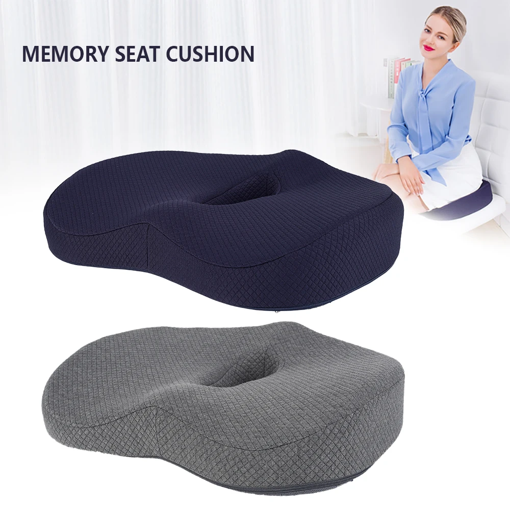 Подушка для поясницы из пены с эффектом памяти подушка сидения офисного кресла
