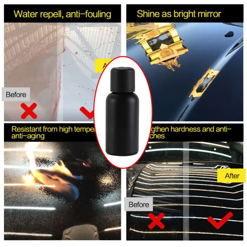 

30ml 9H Auto Oxidation Liquid Ceramic Jacket Super Hydrophobic Glass Coating Set Anti-corrosion