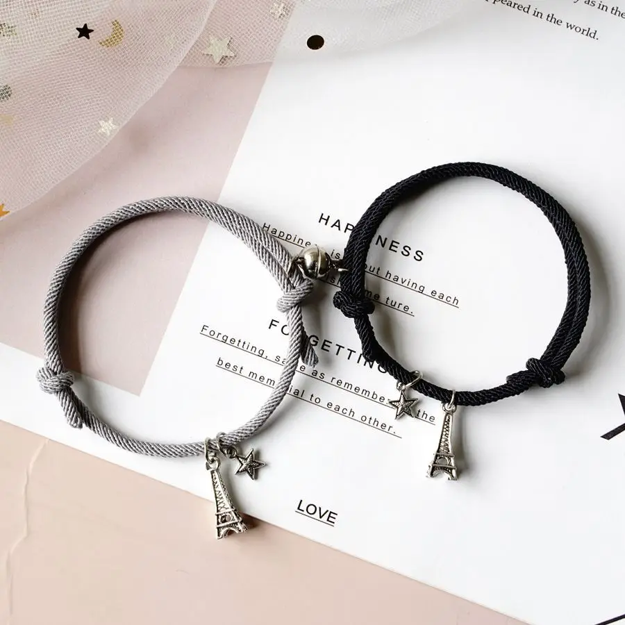 Модный разнообразный браслет из Миланской веревки тысяча бумажных журавлей