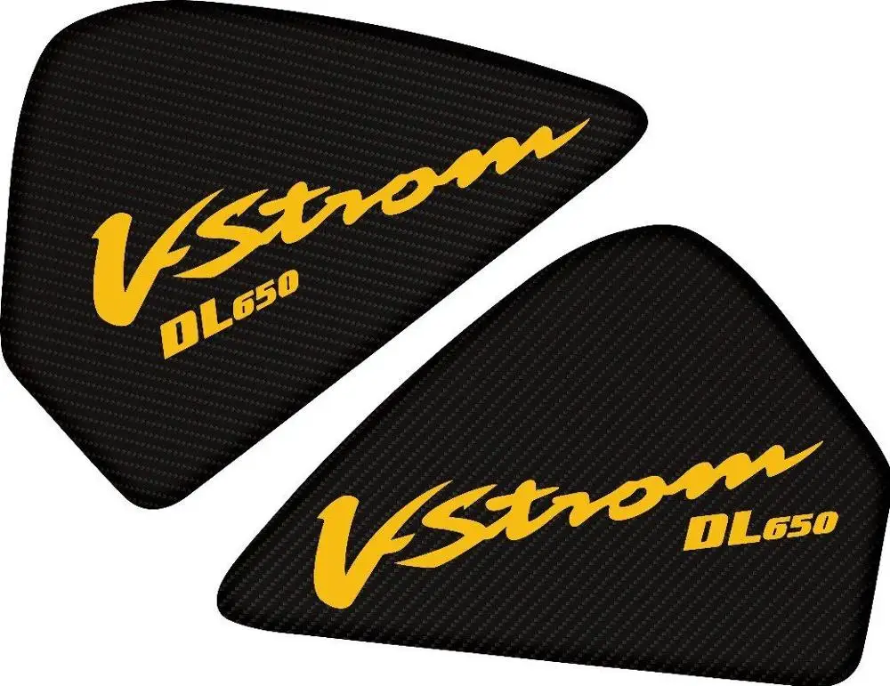 3D противоскользящая наклейка на бак мотоцикла боковая защита колено газа для SUZUKI