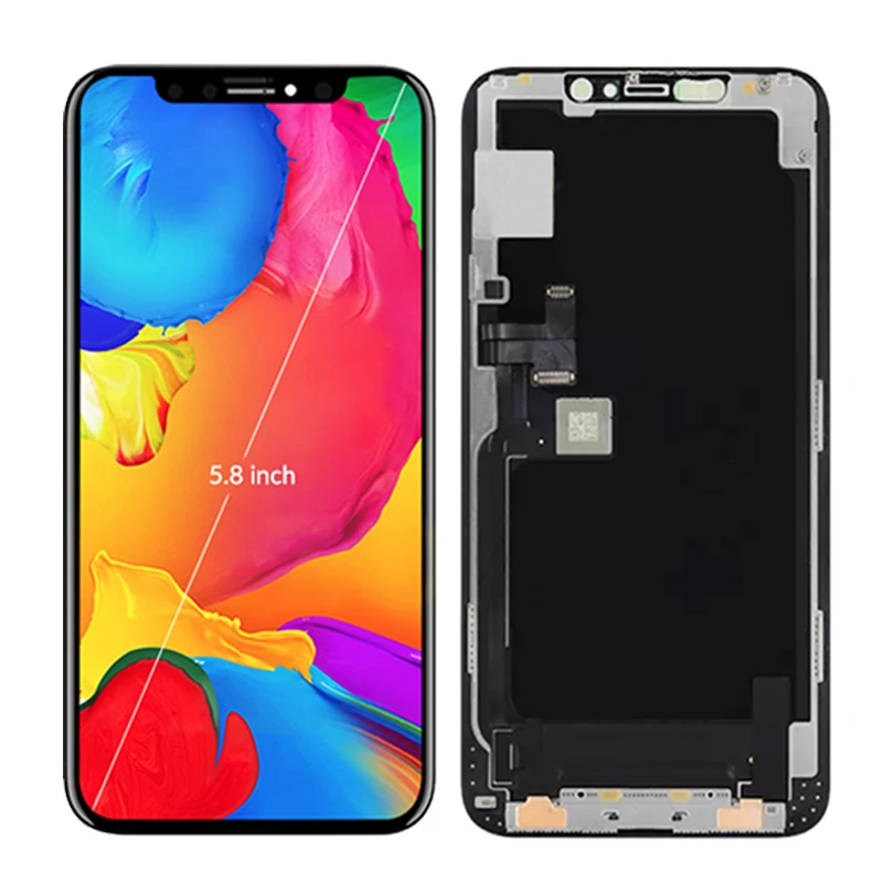

5pcs For iPhone 11 LCD Display Phone Screen Digitizer For iPhone 11 Pro Max LCD For iPhone X XS Max LCD Assembly Oled OEM
