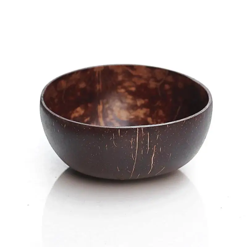 

Natural Log Coconut Shell Bowl Decoration Creative Wooden Rice Coconut Bowl Household Storage Craft Tool