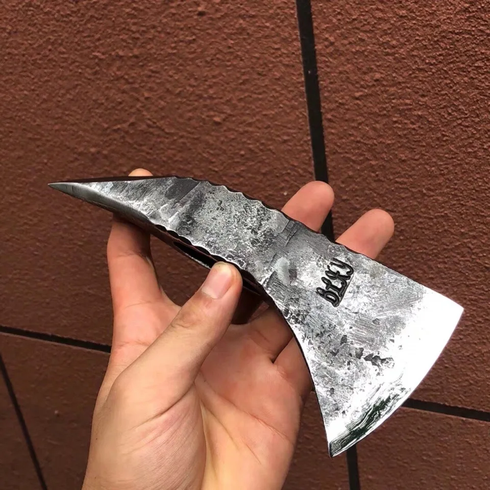 Hawk nail battle-axe ручной Кованый топор для деревьев и походов Открытый Топор - купить по
