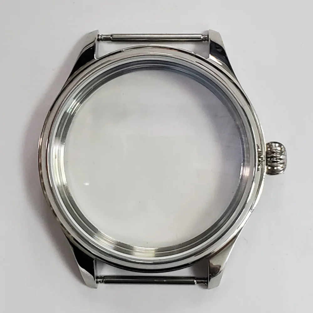 Чехол для часов из сапфирового стекла с ручным заводом 316L нержавеющей стали bomax