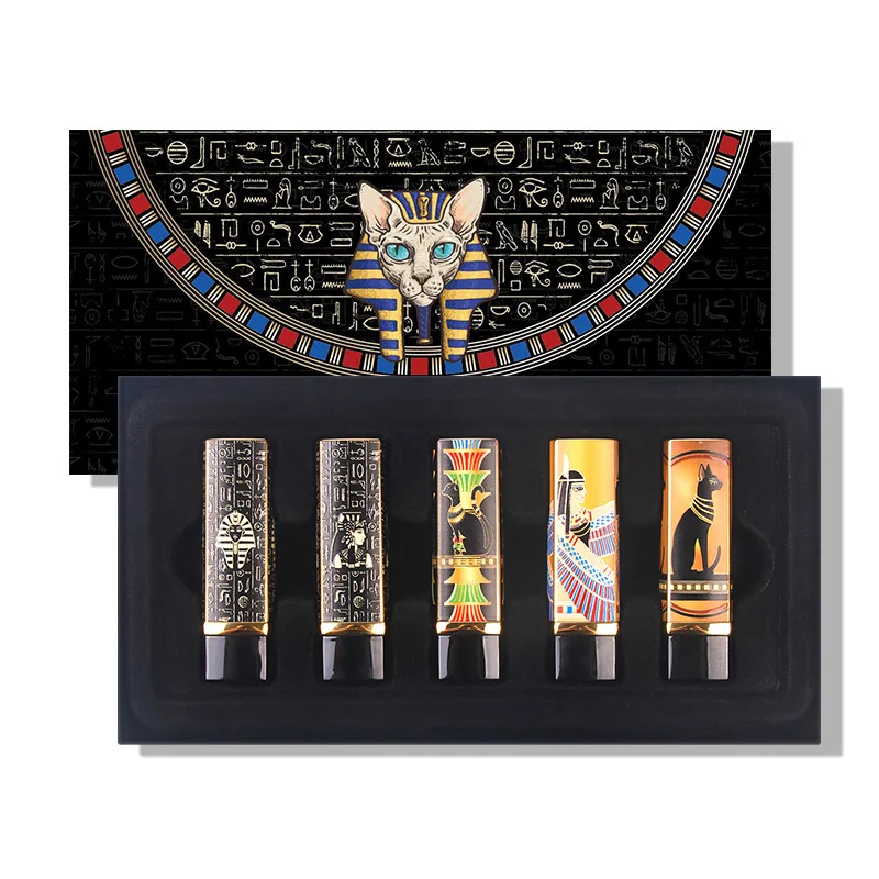 5 цветов новая египетская коллекция помады долговечная водостойкая Сексуальная