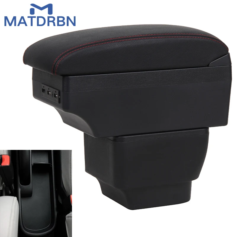Центральный подлокотник для Mazda Mazda2 короб хранения аксессуары интерьера с