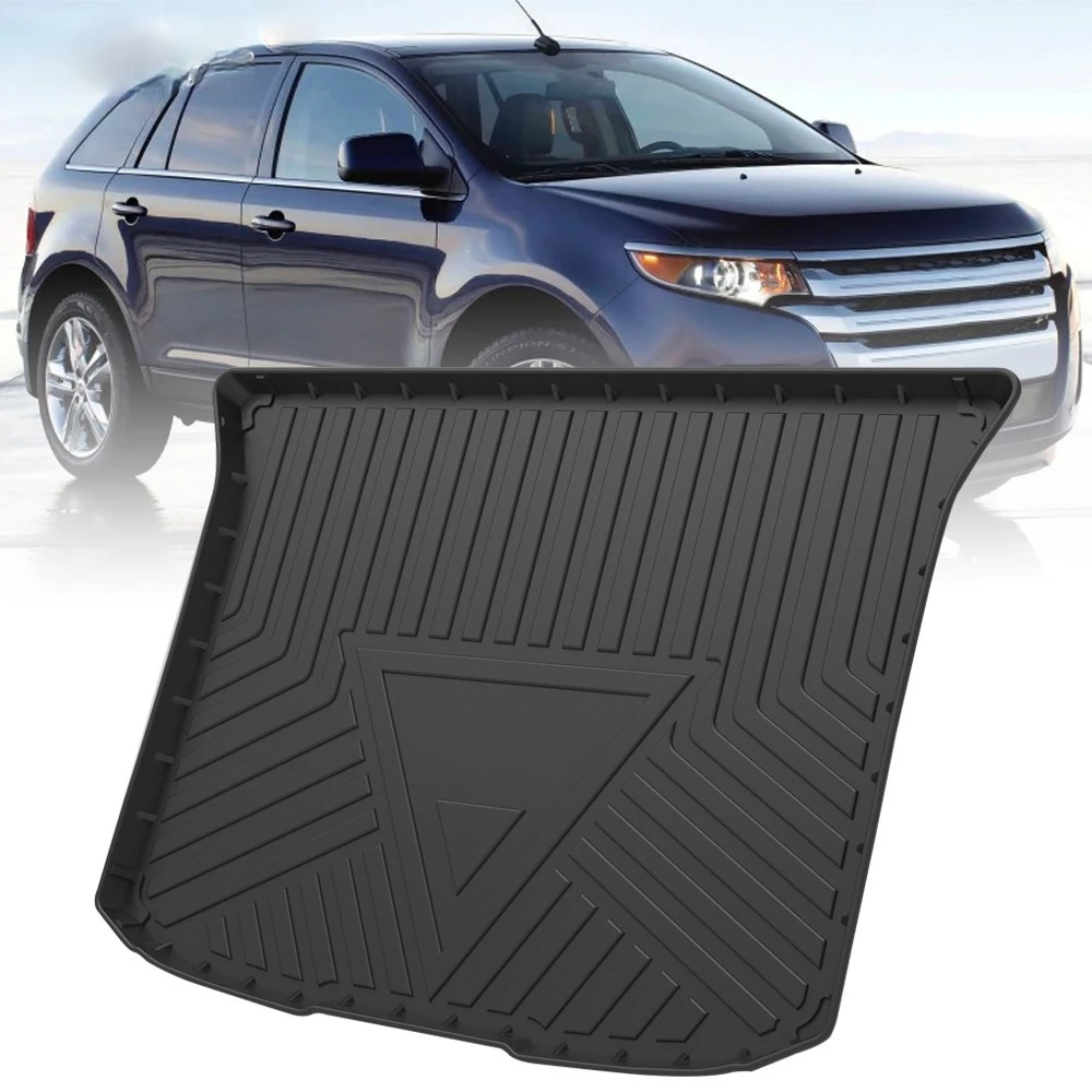 

Коврик для багажника из ТПЭ для Ford Edge 2007 2008 2009 2010-2014, автомобильный водонепроницаемый Нескользящий Резиновый 3D подкладка для груза, аксессуа...