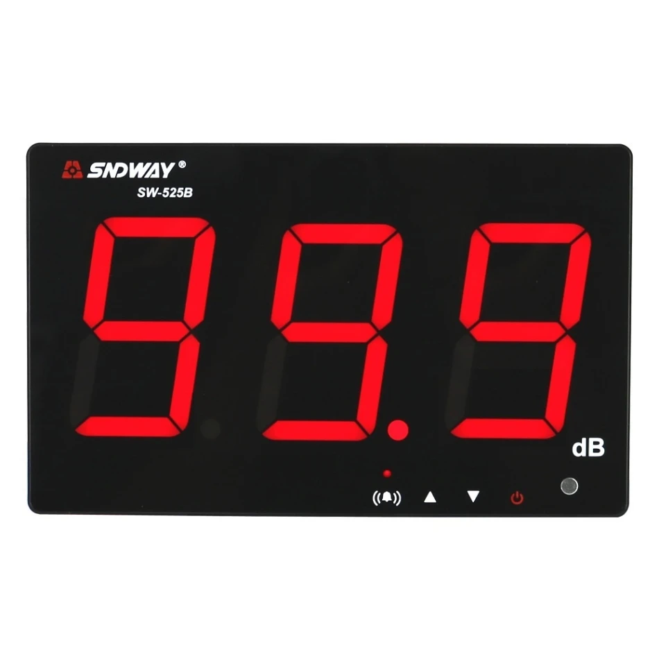 SNDWAY цифровой измеритель уровня звука с питанием от USB 30 130 дБ 9 6 децибел метр