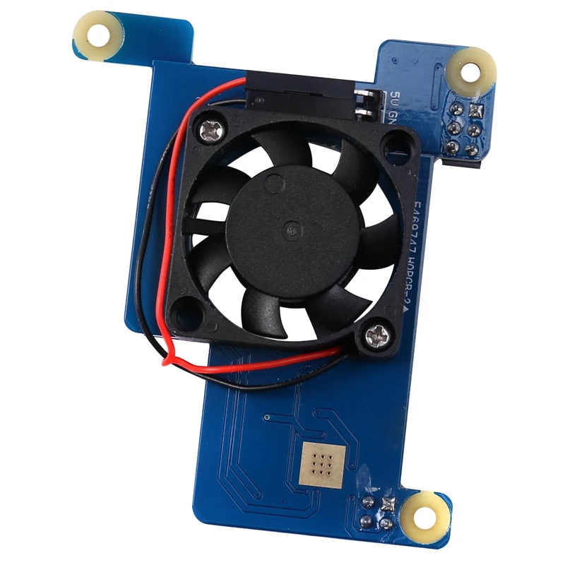 Подходит для Raspberry Pi 4B/3B + Power over Ethernet (PoE) HAT с охлаждающим вентилятором +|Аксессуары