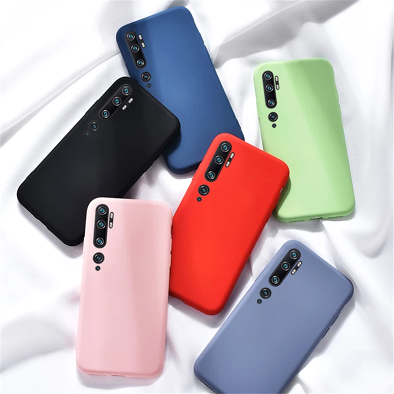 

For Xiaomi Mi Note 10 Pro Case Rubber Liquid Silicone Armor Case For Xiaomi Mi Note 10 Pro Case Cover For Xiaomi Mi Note 10 Pro