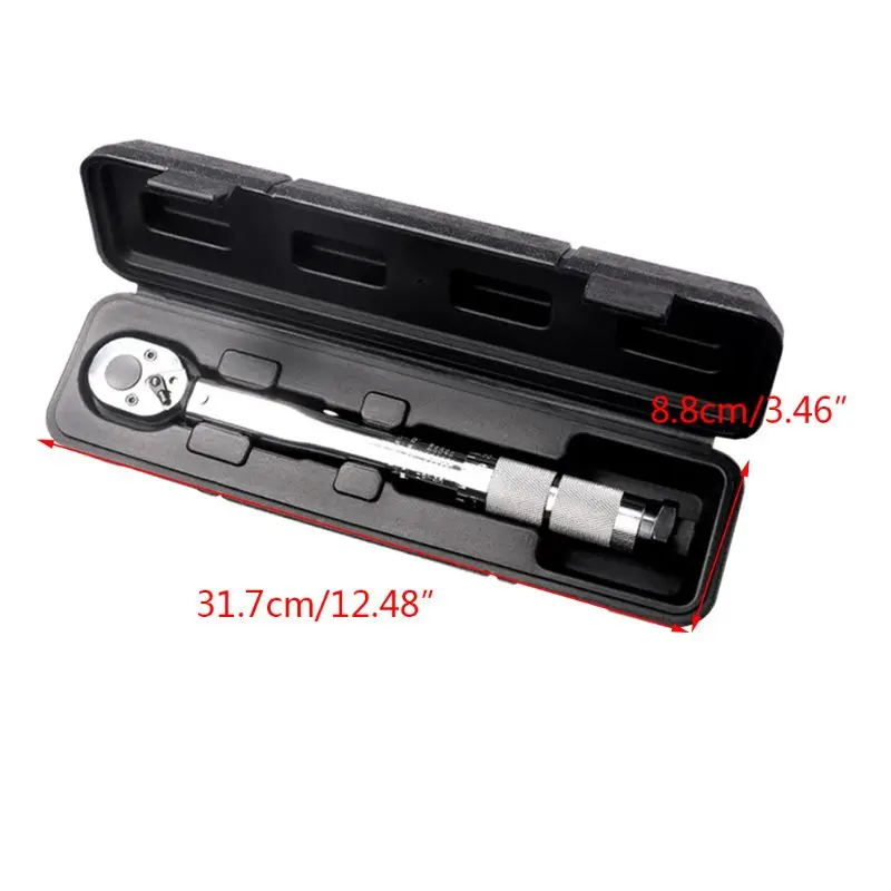 

3/8 Torque Wrench Drive 19-110nm Two-way Accurate Bicycle Repair Spanner Tool K3KA
