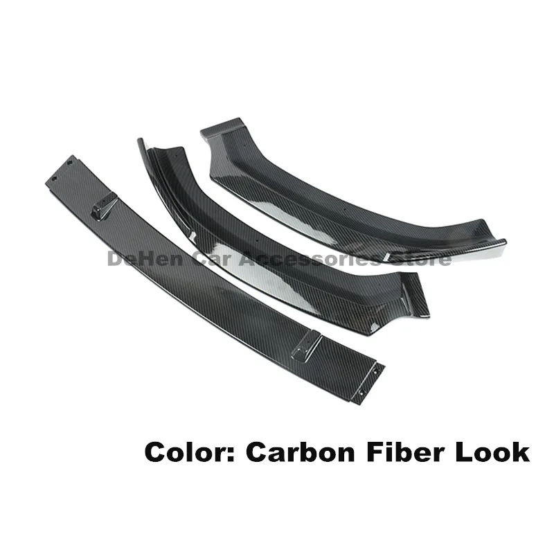 Комплект губ для переднего бампера автомобиля разветвитель спойлера диффузор