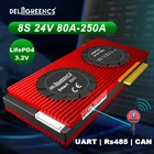 Bluetooth Smart BMS 8S 80A 100A 120A 150A 200A 250A UART RS485 modbus для литиевых аккумуляторов 24 В LiFePO4 18650 21700pack Daly BMS