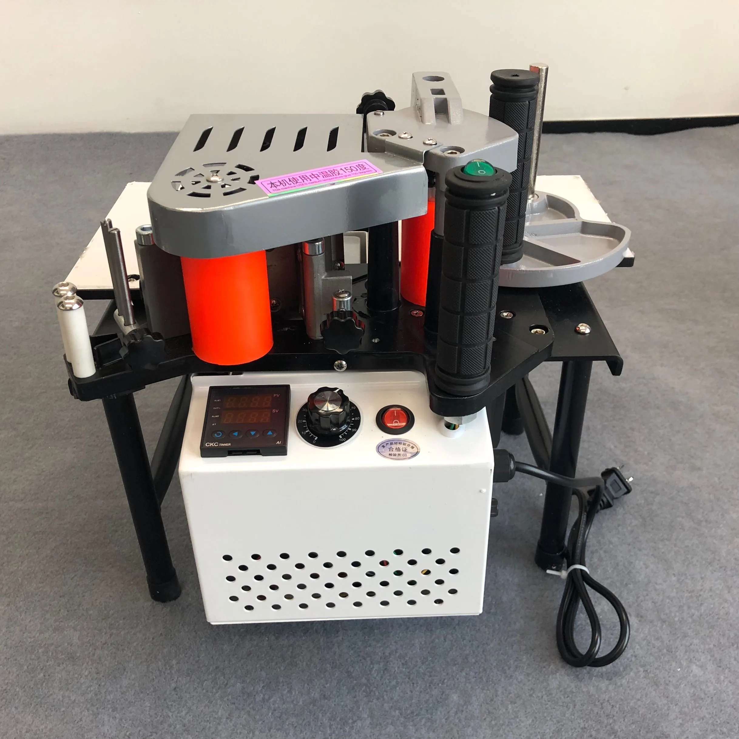 RU ЕС ручной Кромкооблицовочный станок двухсторонний склеивающий портативный