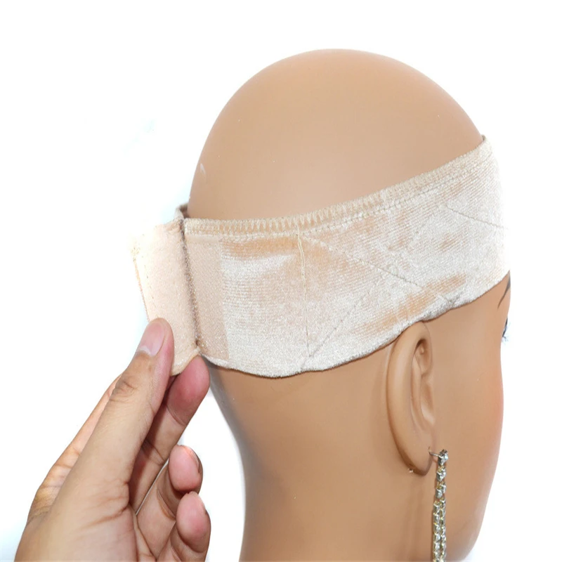 1Pcs Adjustable Soft Velvet Women Lace Wig Grips Headband Hair Scarf Band Non-Slip Grip | Шиньоны и парики