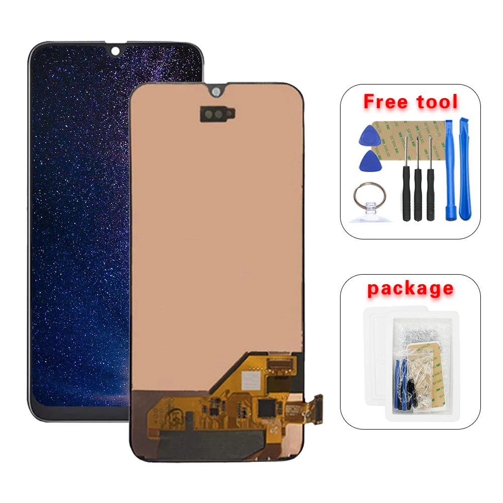 5.9"For Samsung Galaxy A40 A405 A405F LCD Display Touch Screen Digitizer Assembly+Tools
