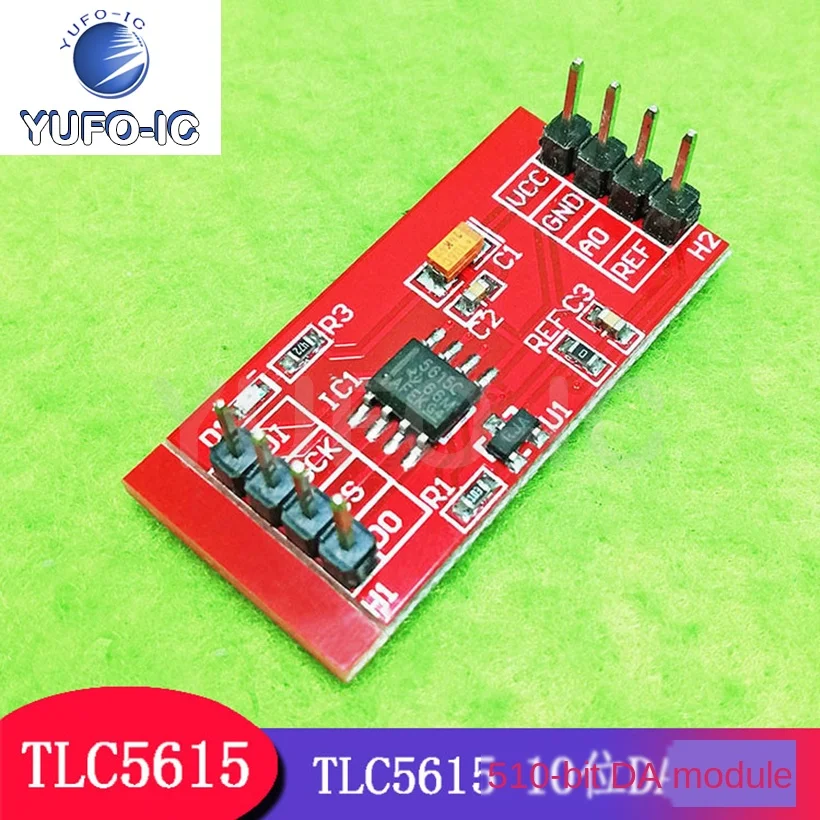 Бесплатная доставка 1 шт. TLC5615 10-разрядный модуль DA цифро-аналоговый