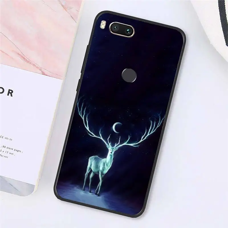 

Deer Cute Elk animal Phone Cases For Xiaomi Redmi note 7 8 9 t k30 max3 9 s 10 pro lite Luxury brand shell funda coque