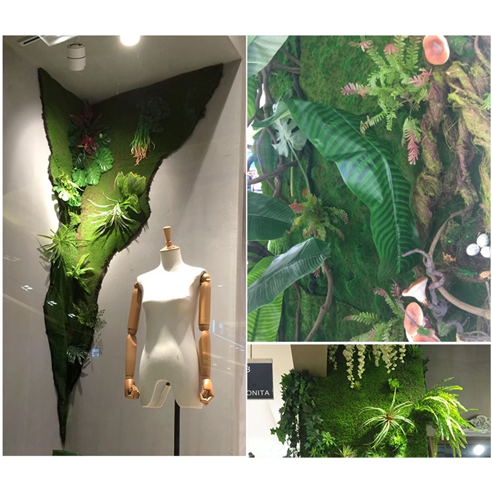 Искусственный мох имитация лишайника искусственные зеленые растения