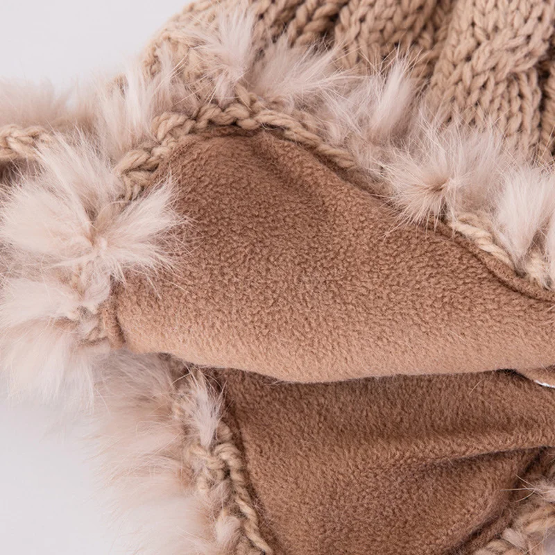 2019 женские шапки из натурального меха в Корейском стиле зимние утепленные с