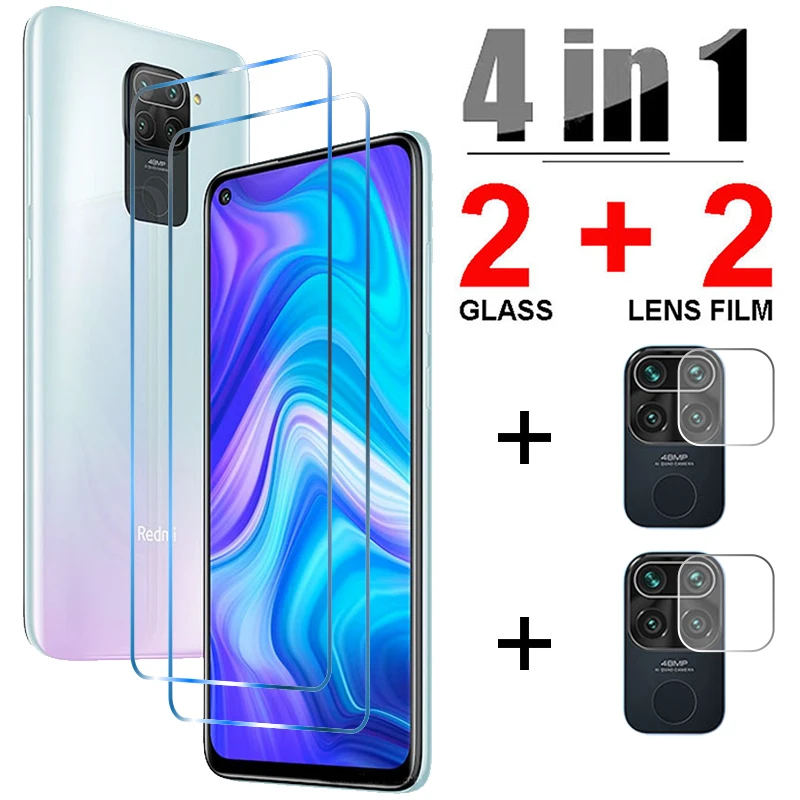 4 в 1 закаленное стекло для объектива камеры Honor 10 20 30 9 10X Lite Pro Защита экрана 9X 10i 8X 8A