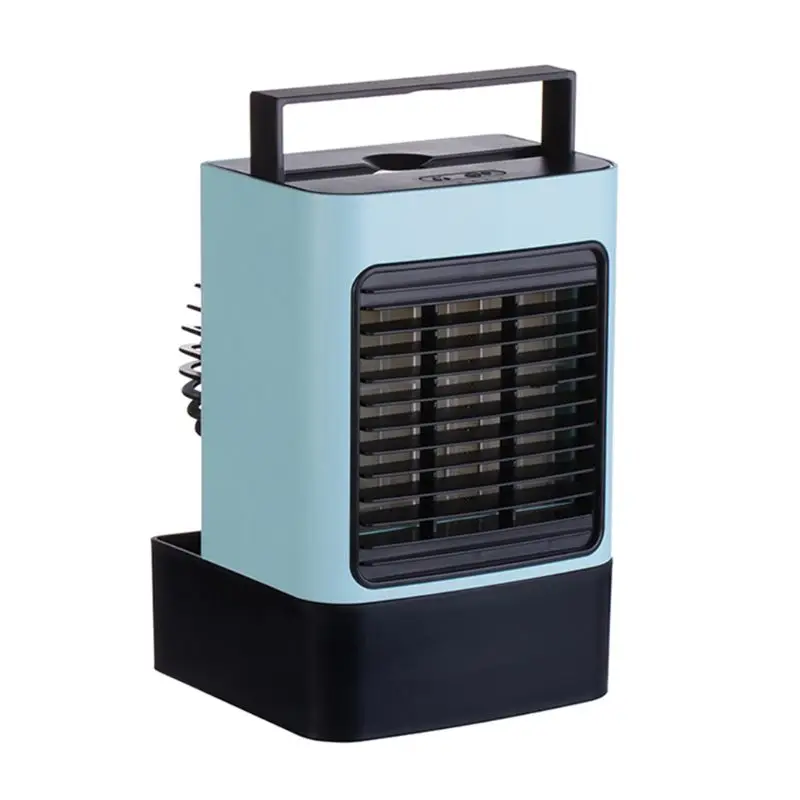 

2021 New Mini Air Cooler Negative Ion Humidifier And Purifier USB Chargeable