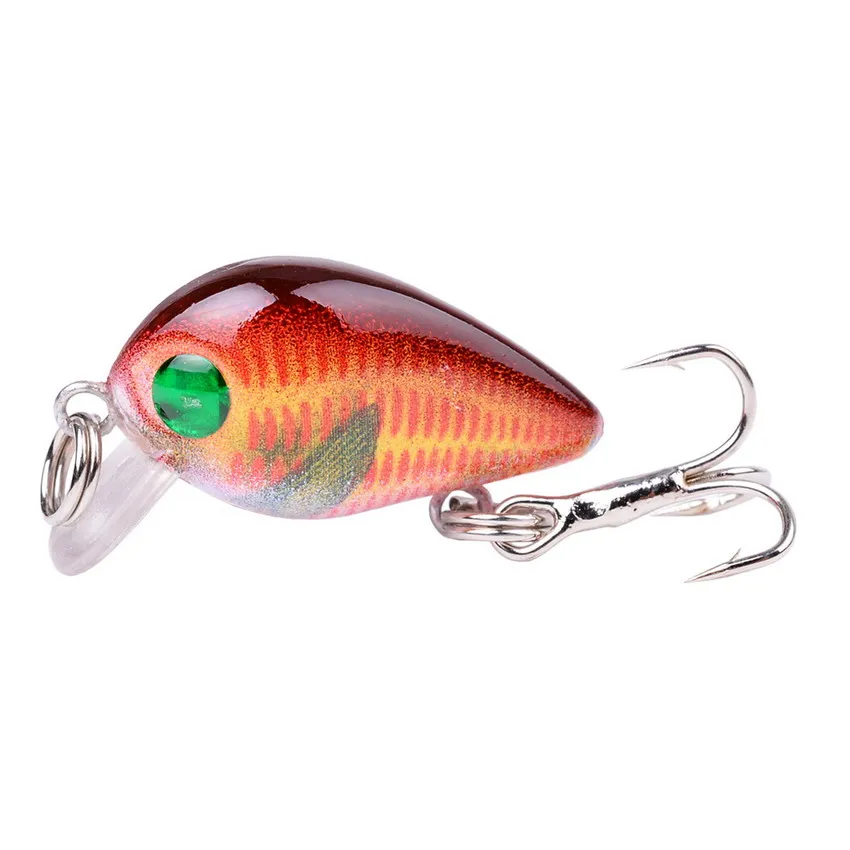 Aorace 30 мм 2 г Crazy воблеры мини Topwater Crankbait искусственные японские жесткие приманки Pesca плавающие рыболовные приманки бас Pesca - Цвет: FS0792 C