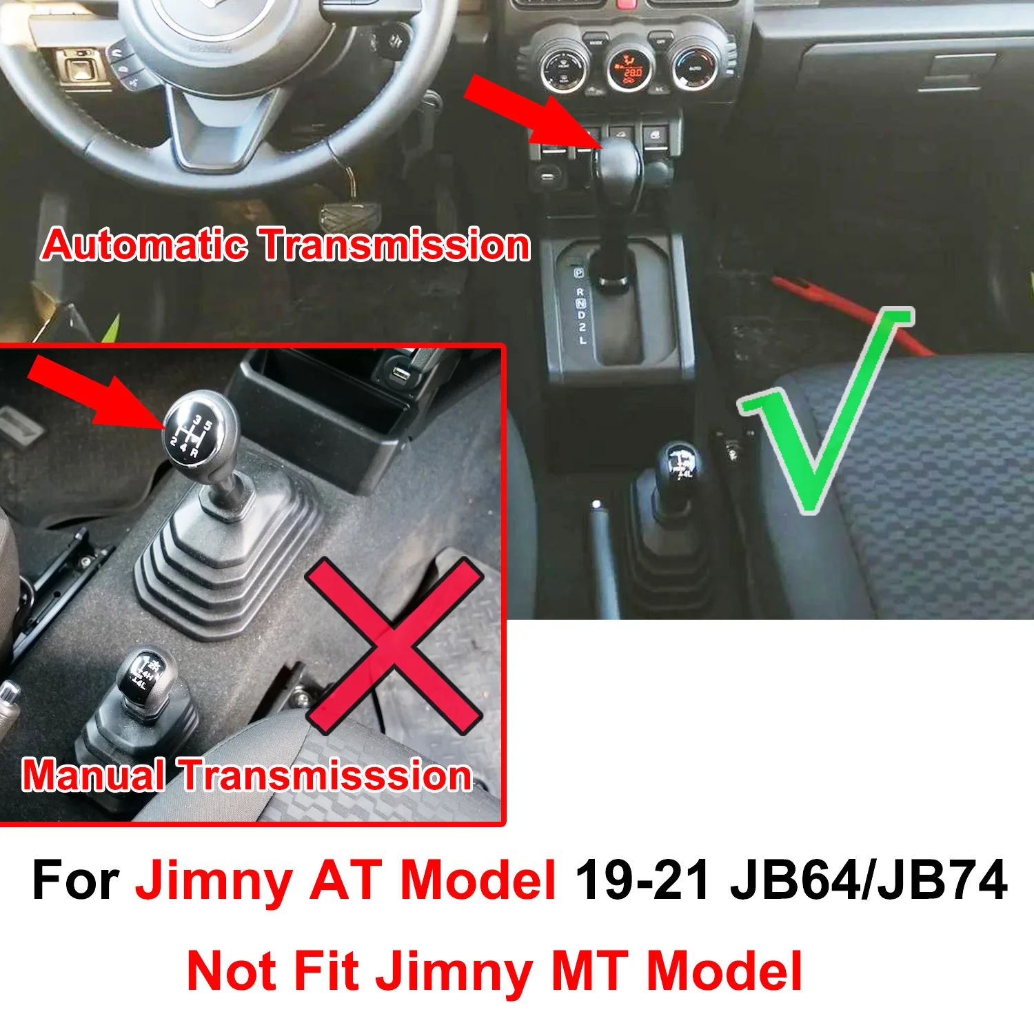Подлокотник для Suzuki Jimny 2019 2020 2021 JB64 JB74 органайзер центральной консоли лоток