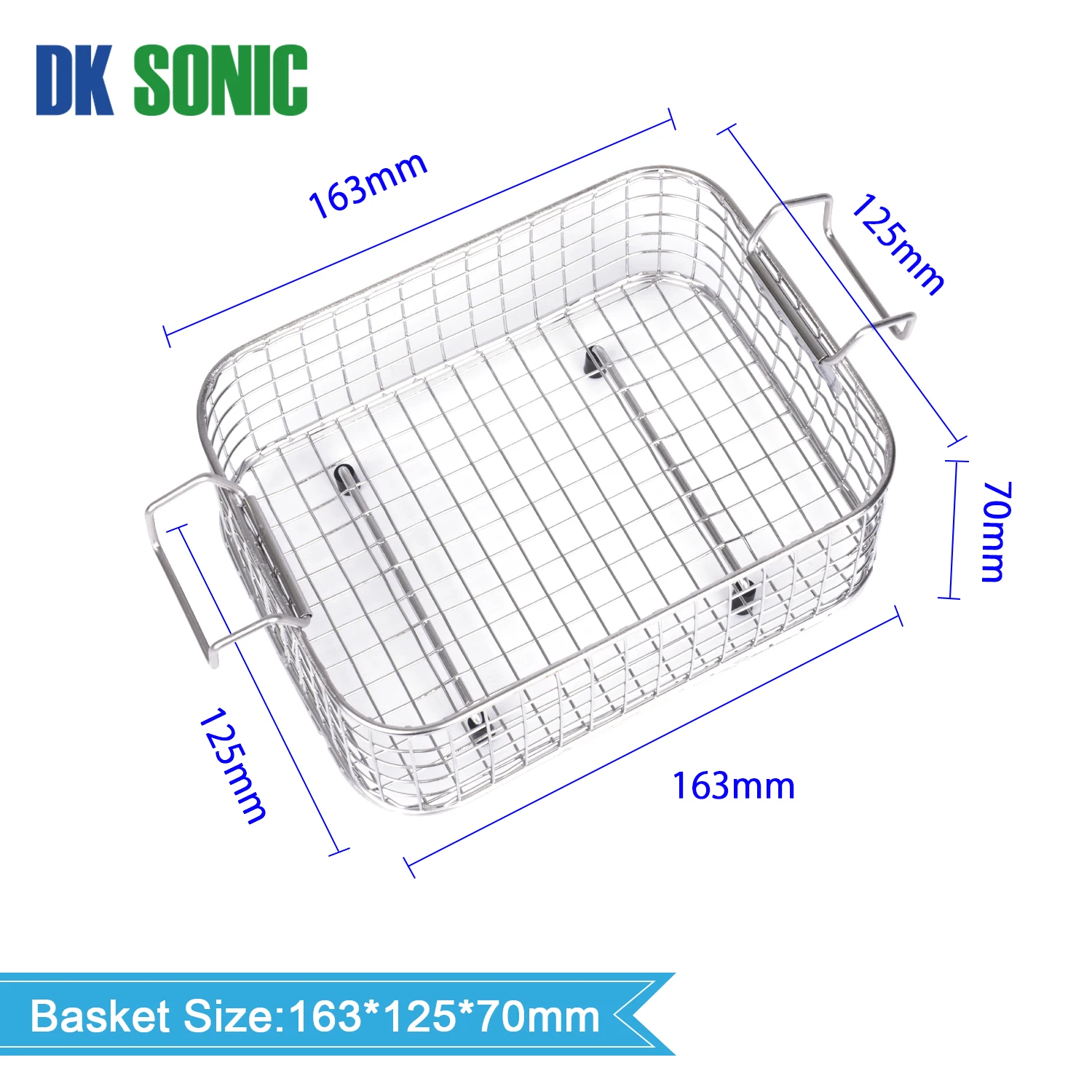 

DK SONIC Ultrasonic Cleaner with Heater and Basket for Metal Parts,Carburetor,Fuel Injector,Brass,Auto Parts,Engine Parts,etc