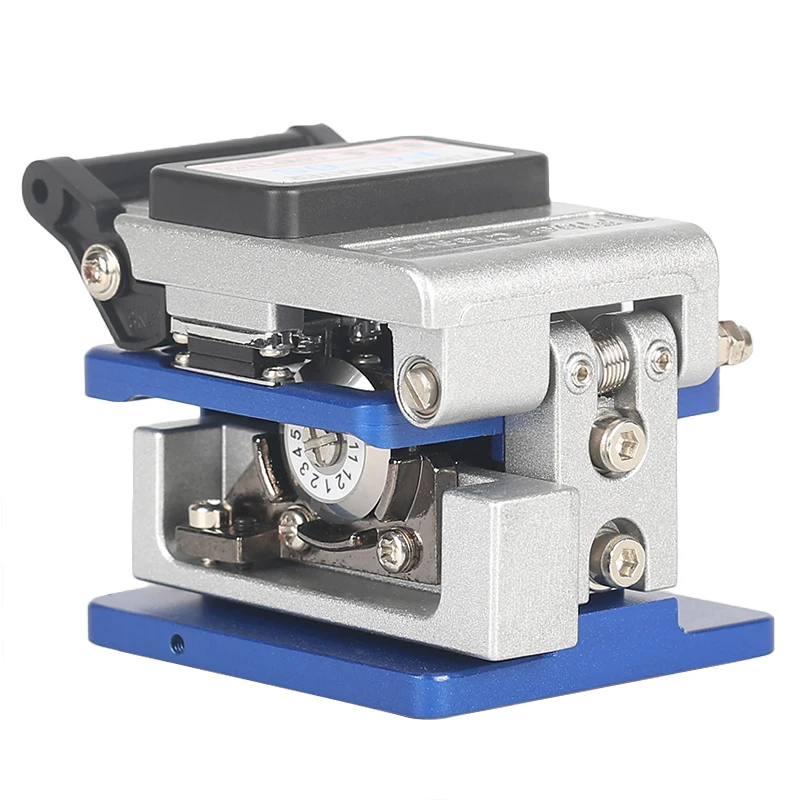 

Surpatek FC-6S Metal High precision Optical fiber Cleaver FTTH cold splice tool optic fiber cable cutter knife 12 sided blade