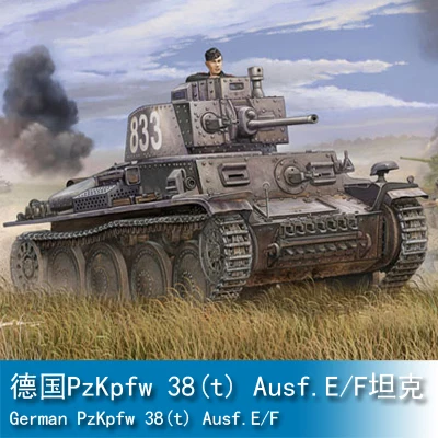 

Trumpeter 1/35 German PzKpfw 38(t) Ausf.E/F Tank Collection Plastic Building Painting Model Toys 01577