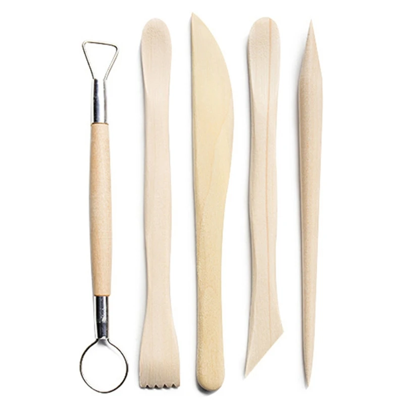 41 шт. DIY Пластилин Скульптура гончарные изделия набор инструментов