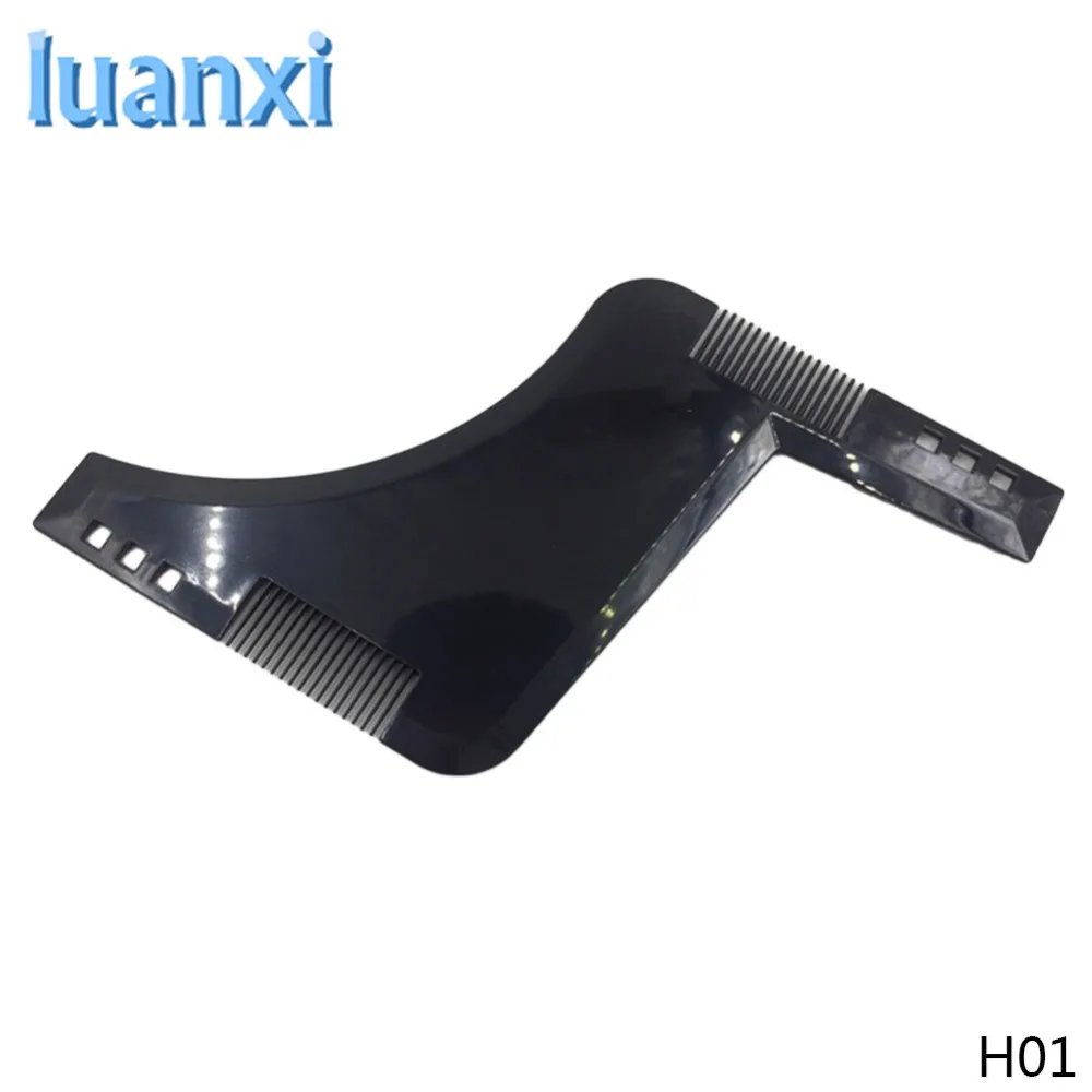 Новая двухсторонняя борода формирующая стиль Борода расческа Для мужчин