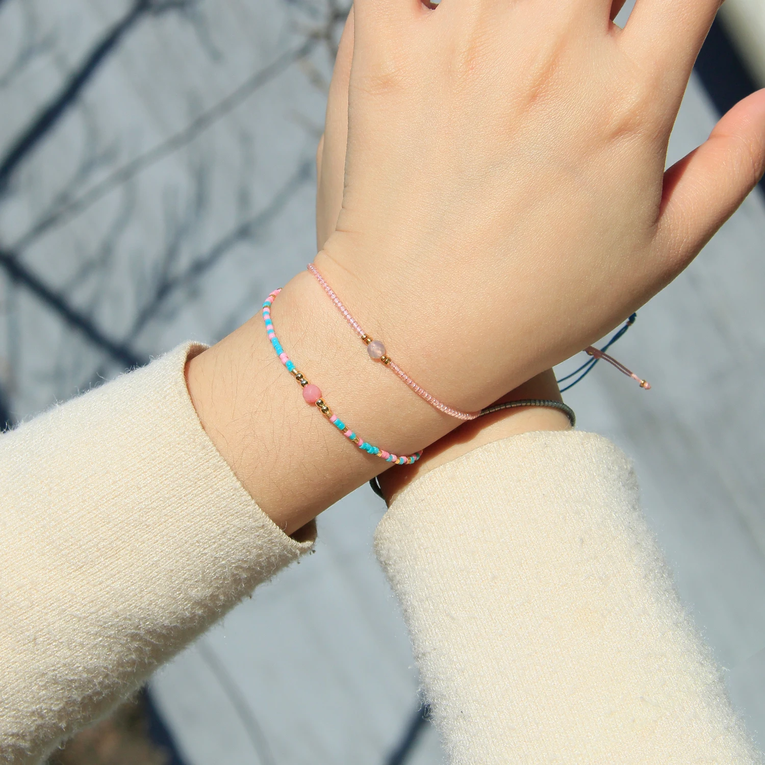 Браслеты дружбы KELITCH Miyuki браслет из бисера Кристальный ручной работы для женщин