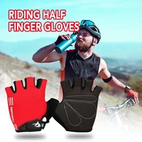 bikeboy half finger gloves for bicycle cycling gloves men women outdoor sports gloves anti skid shock absorption fitness gloves