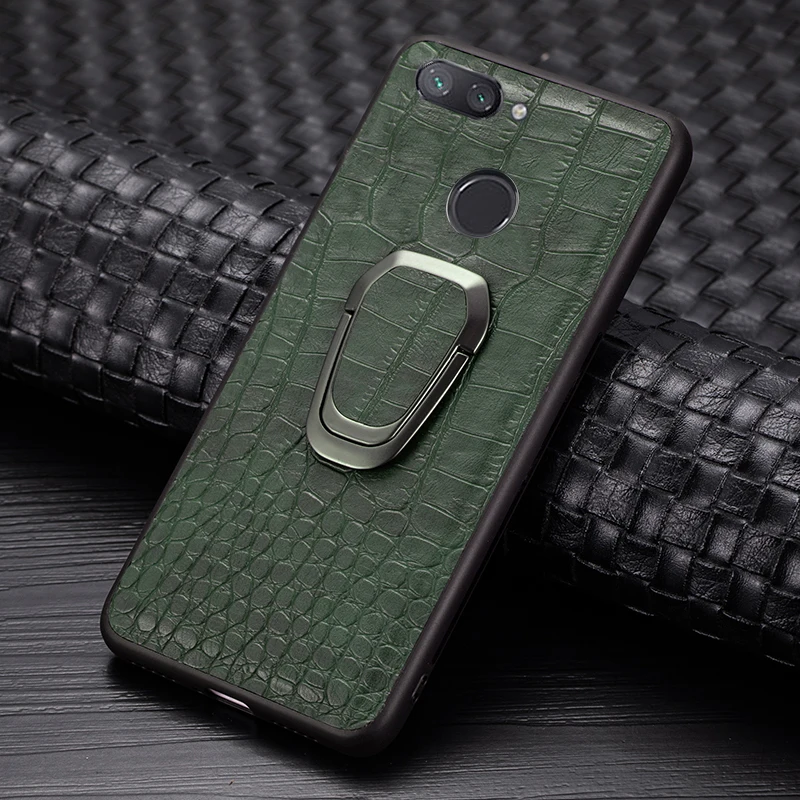 AMMYKI Soft Silicone case For Huawei Honor 9 Lite 9I 9N Case Pu leather Crocodile pattern Nova 2 Plus | Мобильные телефоны и