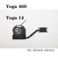 For Lenovo Thinkpad Yoga 460 Yoga 14 Laptop CPU Cooler Fan Heatsink FRU 00PA930 00PA932