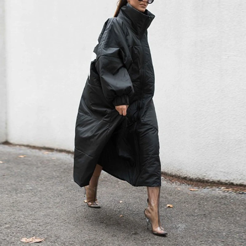 Женская длинная куртка большого размера зимние пальто парка KING Повседневная
