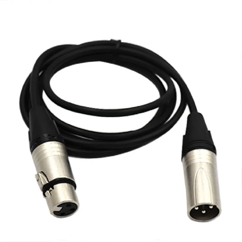 XLR кабель мужчин и женщин M/F 3pin jack аудио для микрофонного микшера микрофон