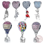 100% Настоящее Стерлинговое Серебро 925 пробы маленький ежик Нино очарование подходит оригинальный браслет Pandora изготовление Мода DIY ювелирные изделия для женщин