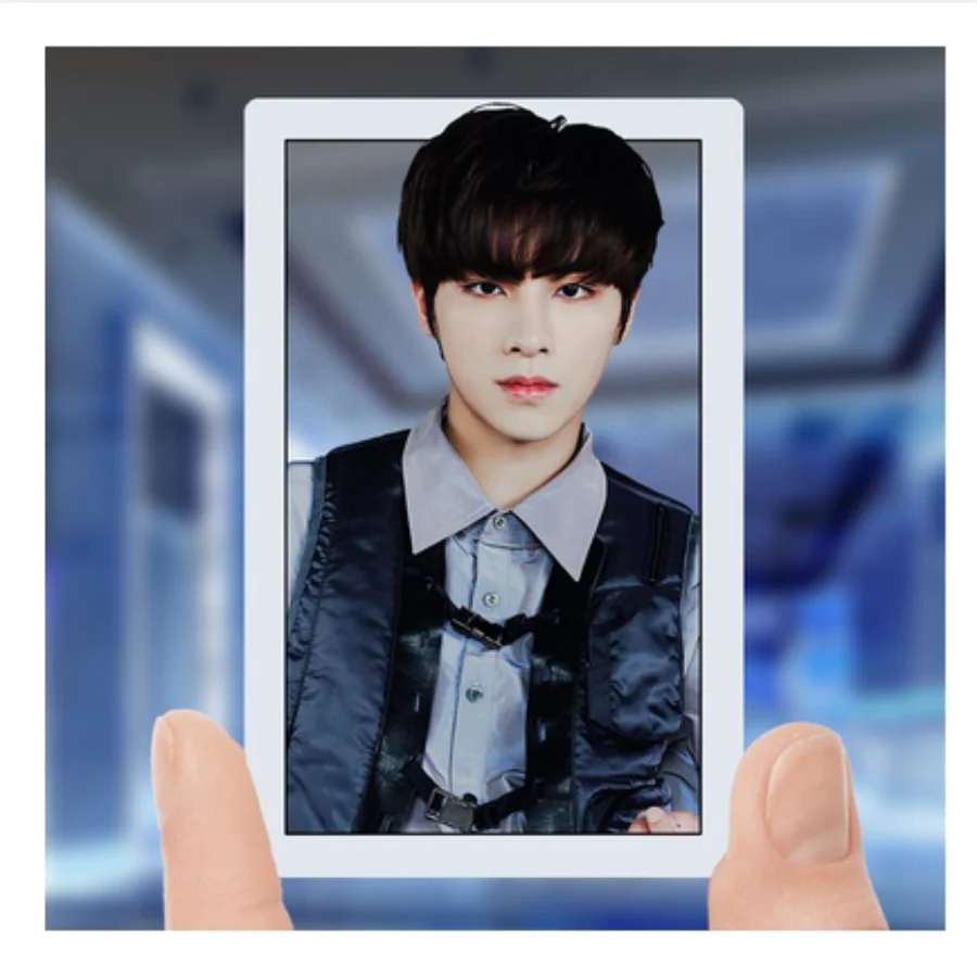 XIAOJUN Kpop NCT WAYV ПВХ четкая фото карта Winwin десять снять Фотокарта Hendery Kun HD Коллекционная карта - Цвет: XIAOJUN