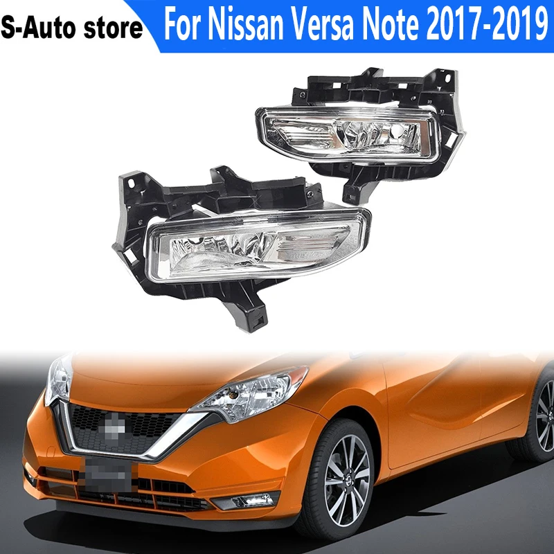 

Противотуманные фары для Nissan Versa Note 2017-2019, комплект противотуманных фар для бампера 261558995A 261508995A