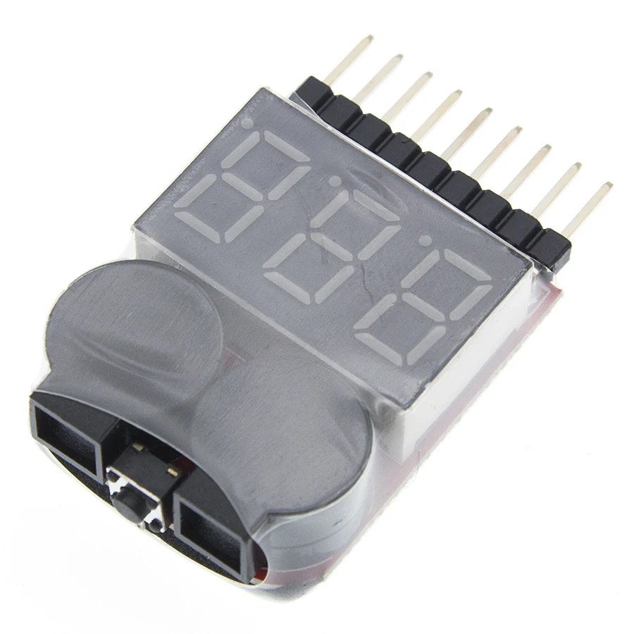 10 шт. 1-8S Lipo/li-ion/Fe RC вертолет самолет лодка и т. д. Напряжение батареи 2 в 1 тестер
