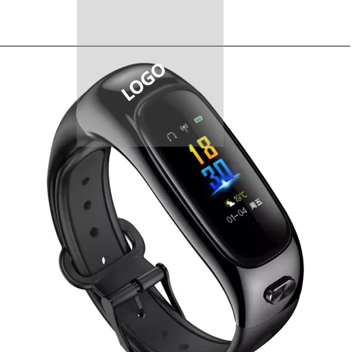 

2021 smart bracelets with earphone 2 in 1 SH03 Watch Pretty smart watch sports headsets Shenzhen wholesale Drop shipping