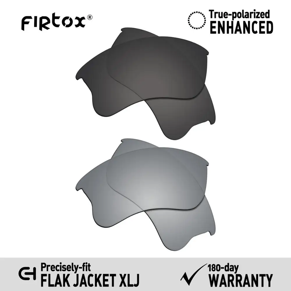Firtox True UV400 поляризованные Сменные рассеиватели для солнцезащитных очков Oakley Flak
