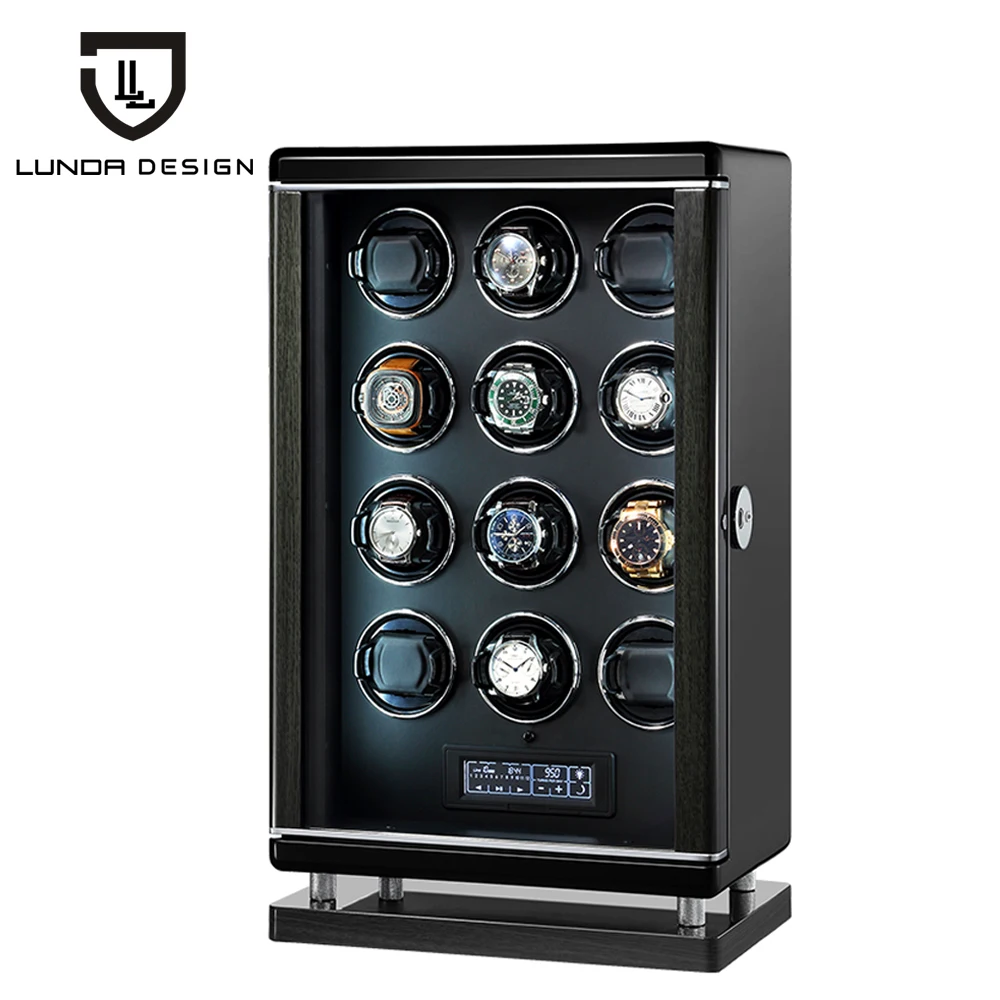 

High-End Wood Watch Winders Fashion Automantic Self Winding Mechanical Watch Winder Watch Storage Display Gift Boxes